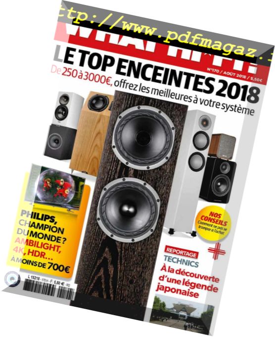 What Hifi France – aout 2018
