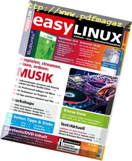 EasyLinux – August-Oktober 2018