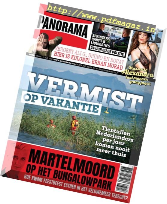 Panorama Netherlands – 08 augustus 2018