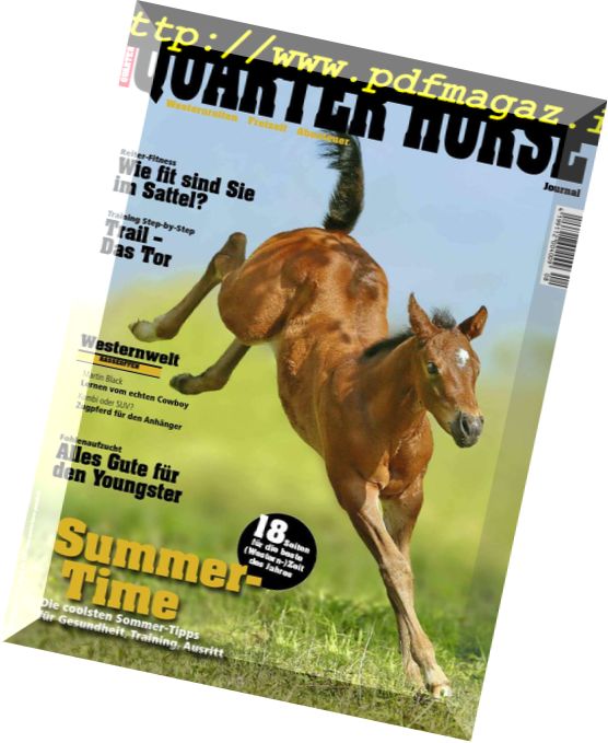 Quarter Horse Journal – August 2018