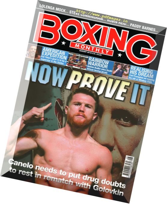 Boxing Monthly – August 2018