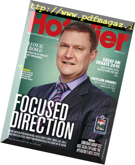 Hotelier Middle East – August 2018