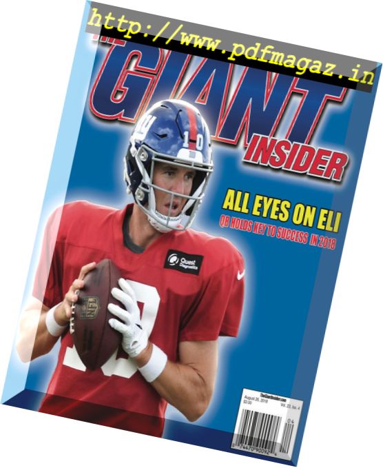 The Giant Insider – August 13, 2018
