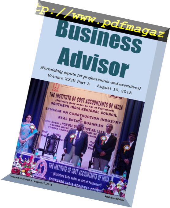 Business Advisor – August 09, 2018