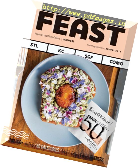 Feast Magazine – August 2018