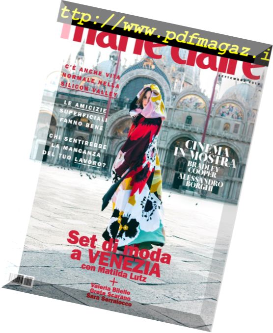 Marie Claire Italia – settembre 2018