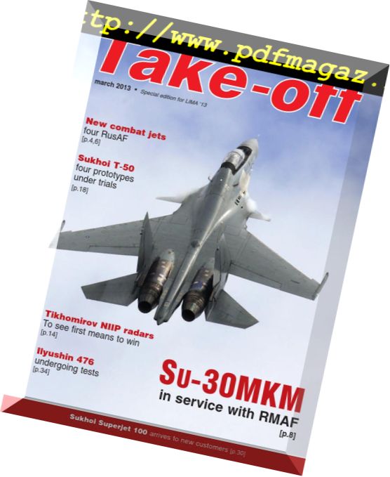 Take-off magazine – March 2013