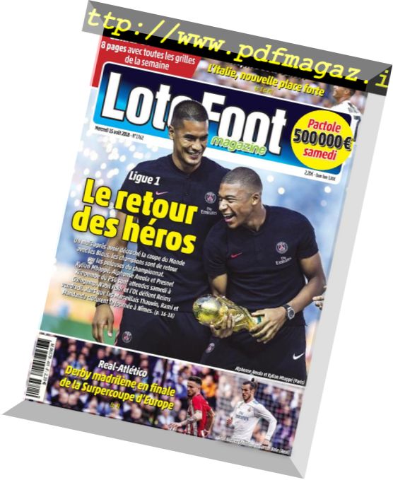 Loto Foot – 15 aout 2018