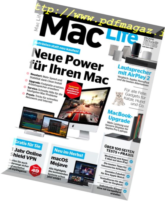 Mac Life Germany – Nr.9, 2018