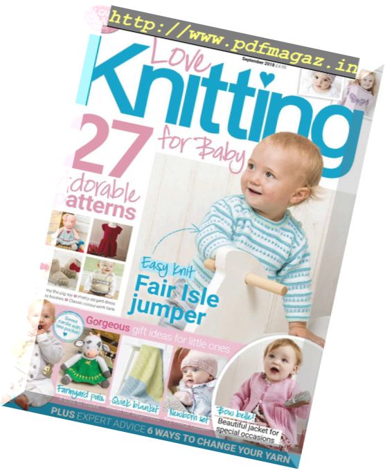 Love Knitting for Baby – September 2018