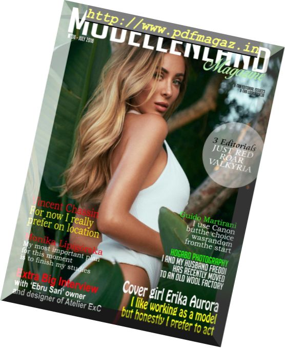 Modellenland Magazine – August 2018