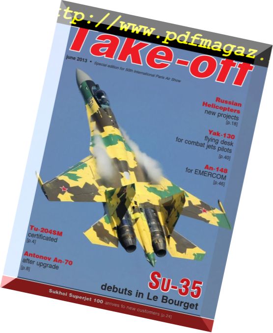Take-off magazine – June 2013