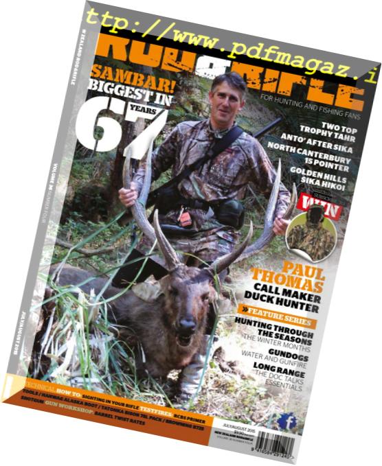 Rod & Rifle New Zealand – July-August 2015