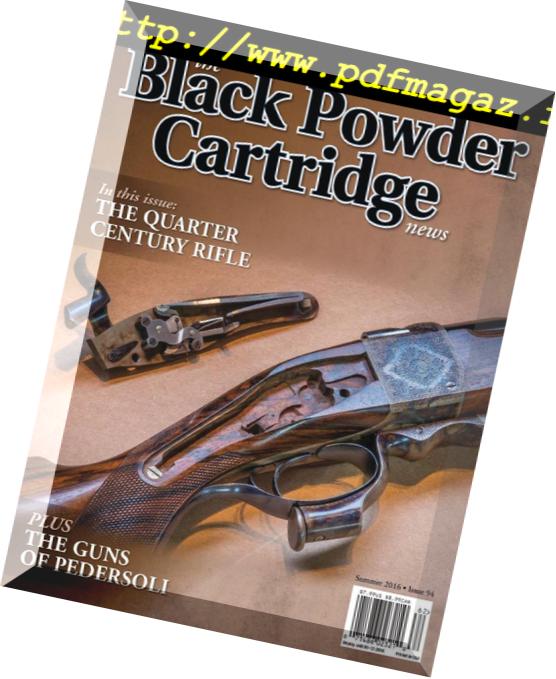 The Black Powder Cartridge News – Summer 2016