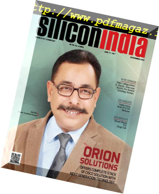 Siliconindia India Edition – June 2017