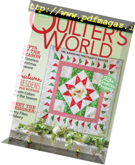 Quilter’s World – August 2014