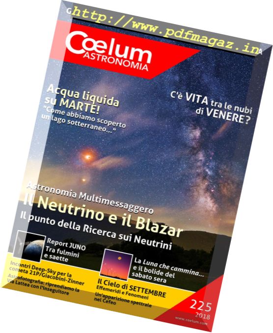 Coelum Astronomia – N 225, 2018