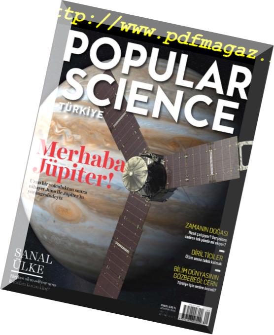 Popular Science Turkey – Agustos 2016