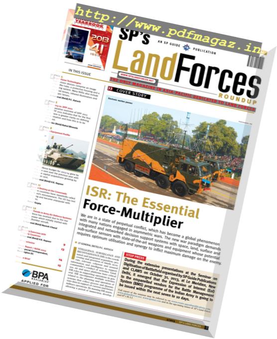 SP’s Land Forces – October 2013