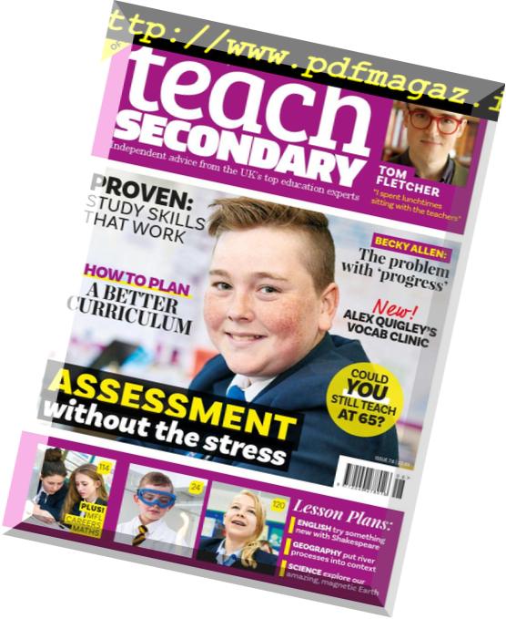 Teach Secondary – August 2018
