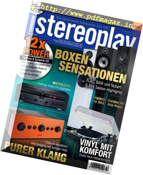 Stereoplay – Oktober 2018
