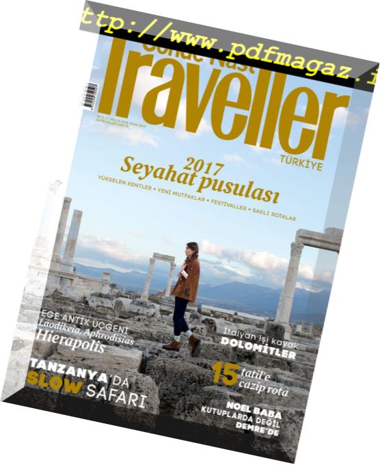 Conde Nast Traveller Turkey – Aralik 2016