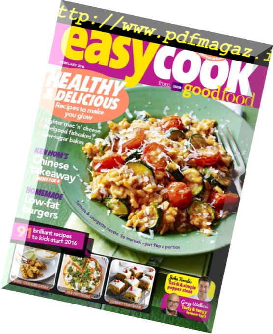 BBC Easy Cook UK – January 2016
