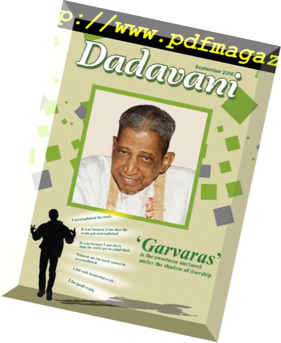 Dadavani English Edition – September 2016