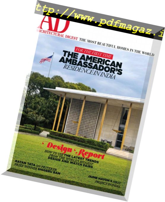 AD Architectural Digest India – July-August 2014