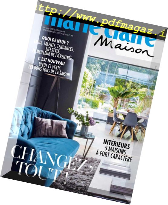 Marie Claire Maison France – septembre 2018