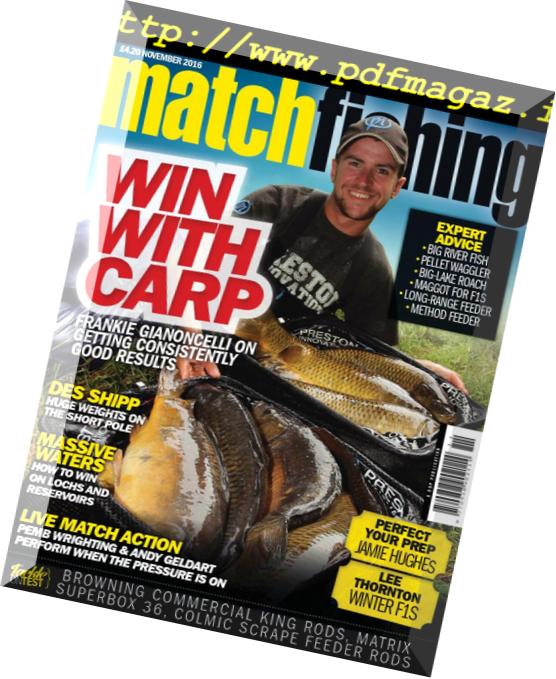 Match Fishing – November 2016