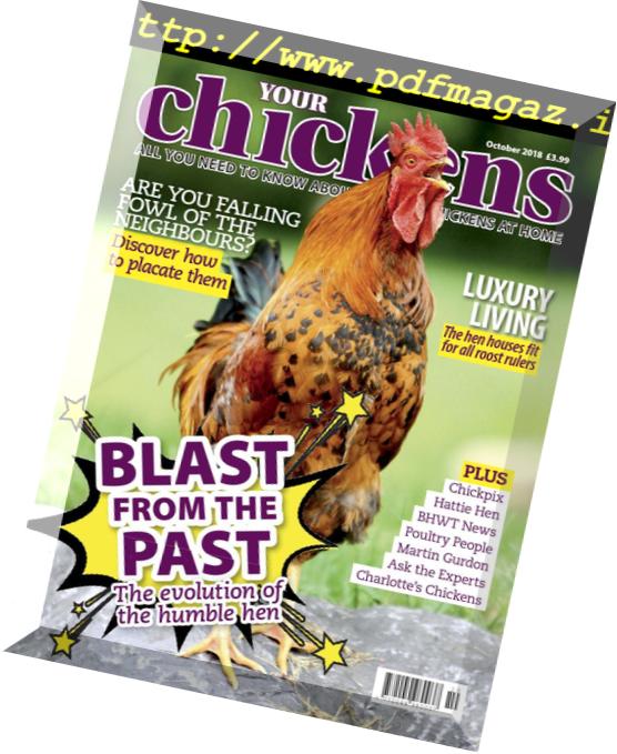 Your Chickens – October 2018