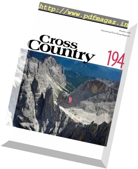 Cross Country – October 2018