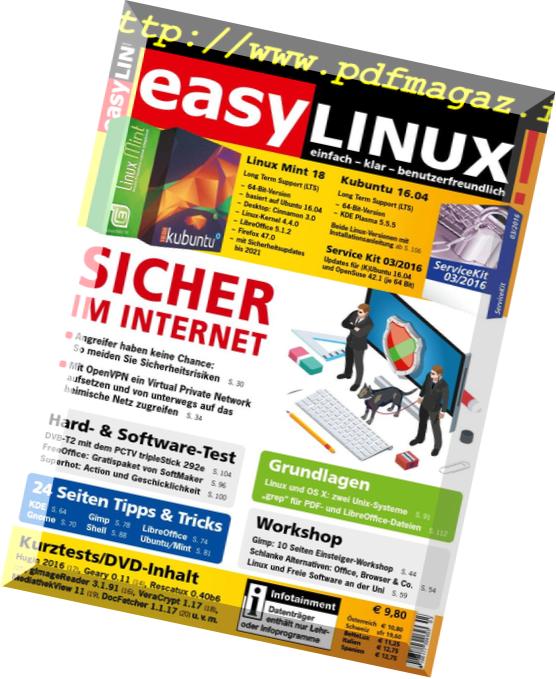 EasyLinux – August 2016