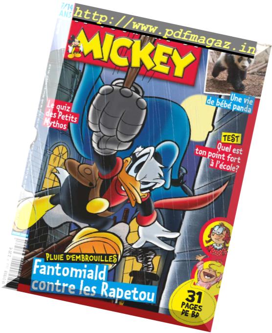 Le Journal de Mickey – 26 septembre 2018