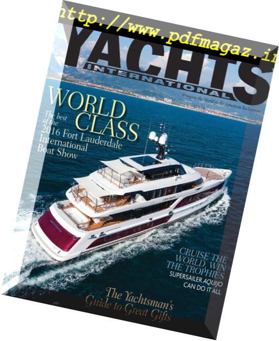 Yachts International – October-November 2016