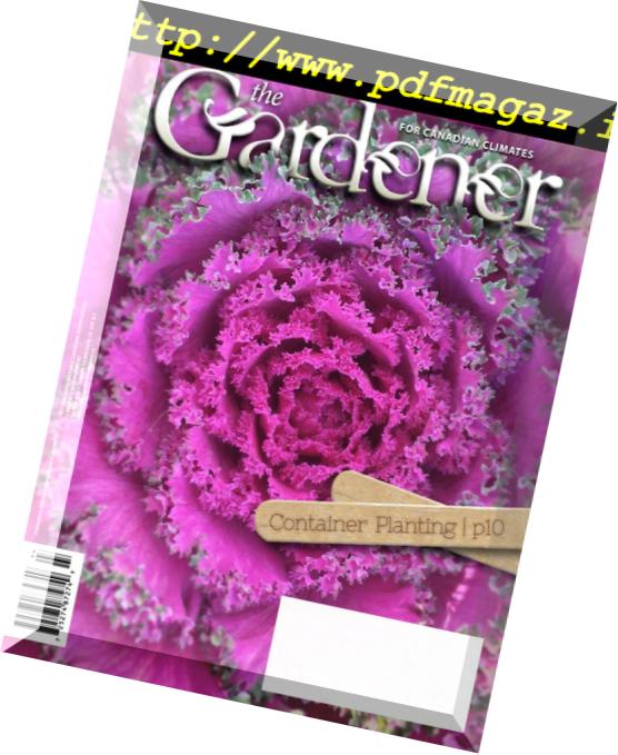 The Gardener for Canadian Climates – December 2016