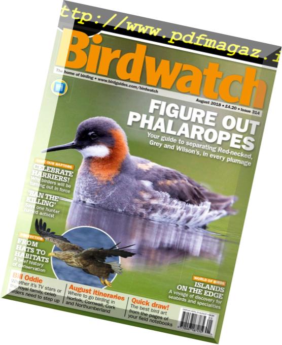 Birdwatch UK – August 2018
