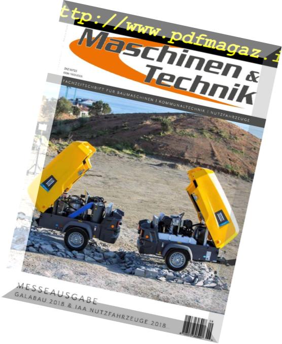 Maschinen & Technik – September 2018