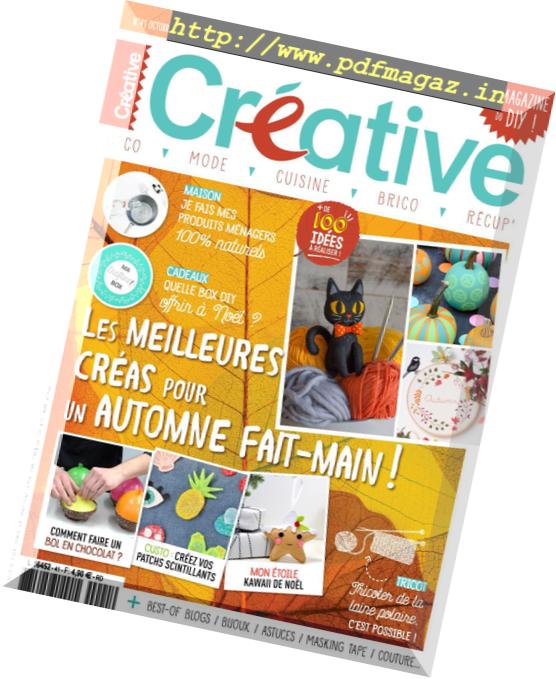 Creative France – Octobre-Decembre 2018