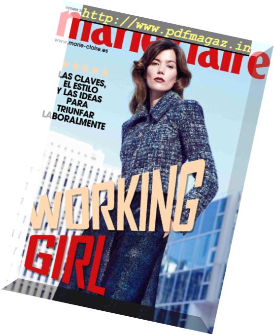Marie Claire Espana – octubre 2018