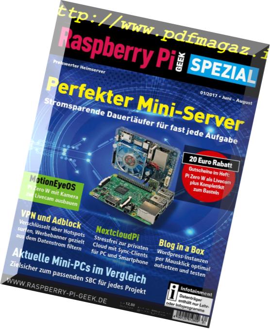 Raspberry Pi Geek Sonderheft – April 2017