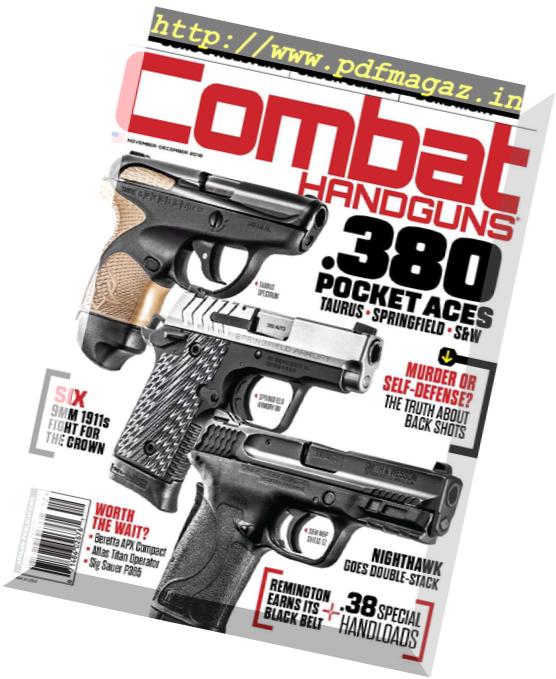 Combat Handguns – November 2018