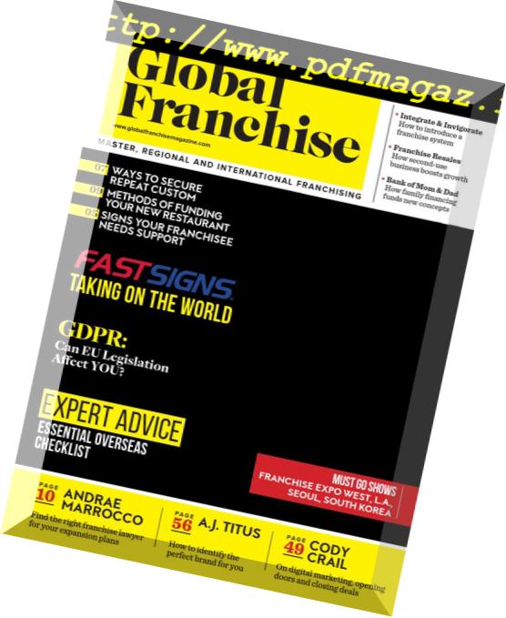 Global Franchise – October 2018