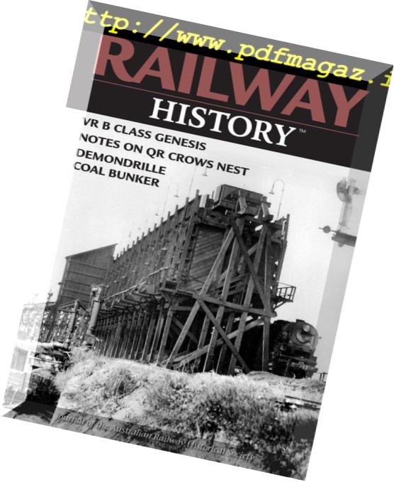 Australian Railway History – October 2018