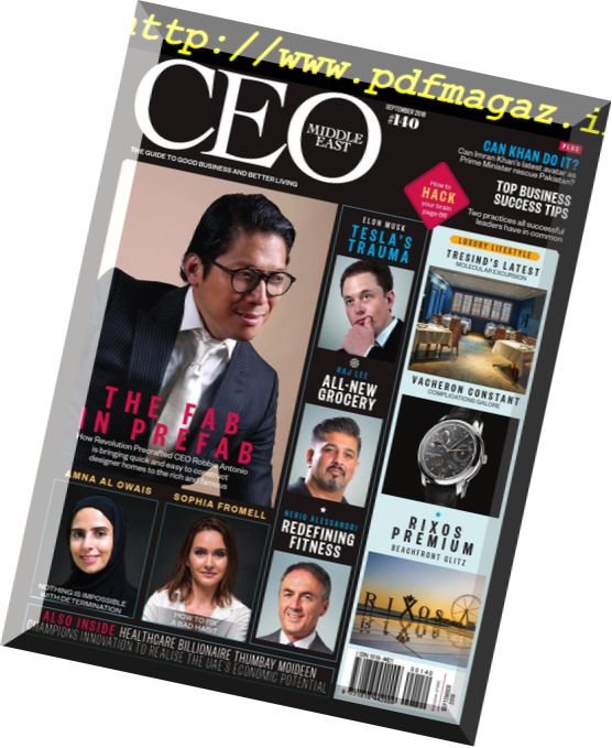 CEO Middle East – September 2018