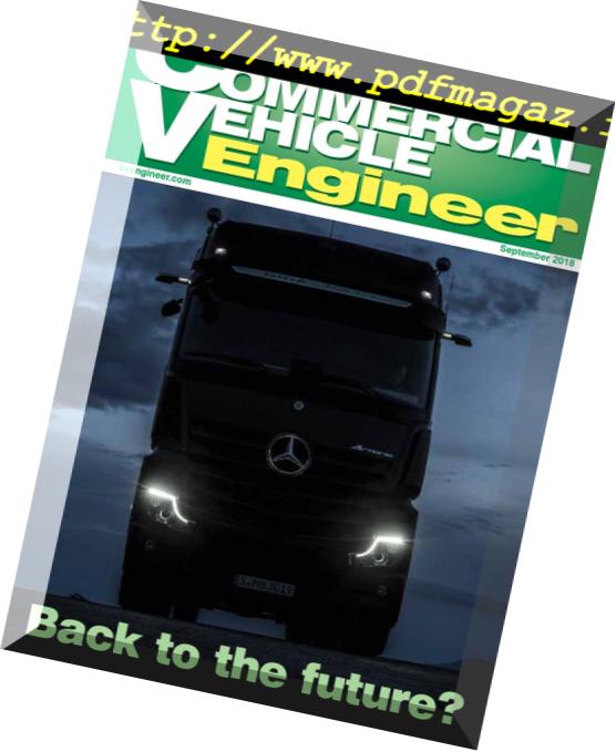 Commercial Vehicle Engineer – September 2018