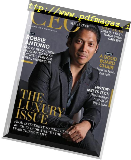 The CEO Magazine Asia – September 2018