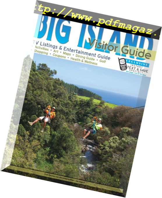 Aloha – Big Island Visitor Guide – January 2016