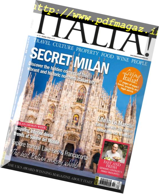 Italia! Magazine – October 2018